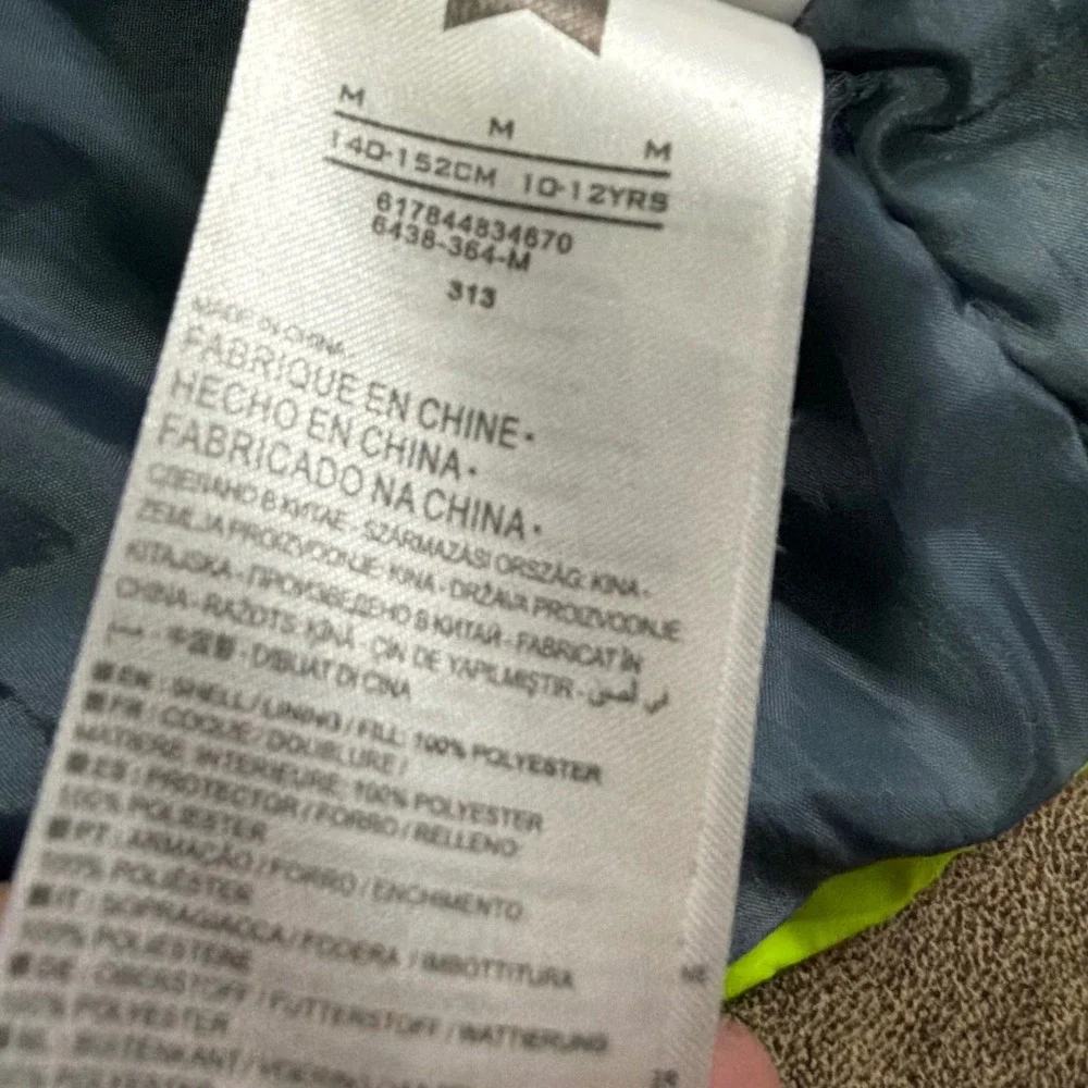 Nike hooded puffer